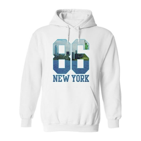 86' Nyc Hoodie Men -Image by Shutterstock, Male 3X-Large