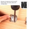 thumbnail image 3 of unbranded 8Ud Bisagras Plegables Para Muebles Con Material De Hierro Y Función De Negro, 3 of 7