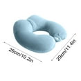 thumbnail image 3 of VALSEEL Neck Pillows for Pain Relief U-shaped Hump Traveler's Neck Is Soft, Breathable And Stretchy, 3 of 4