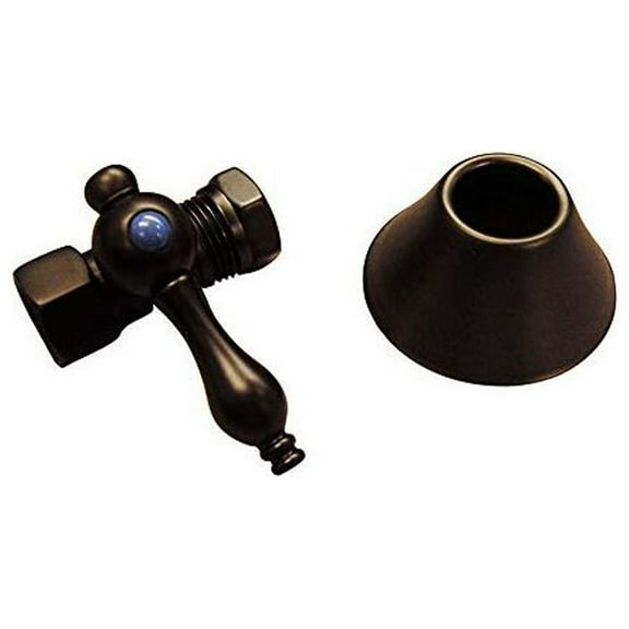 BarclayStraight Stop w/Flange, 1/2"