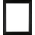 thumbnail image 2 of 2-1/2" Polystyrene Modern Picture Frame by WholesaleArtsFrames-com 9x12 631 Series - Black - Made In USA, 2 of 5