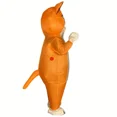 thumbnail image 2 of Adult Inflatable Costume Black Cat Inflatable Suit Halloween Christmas Carnival Theme Party Inflatable Cute Cat Full Body Suit,Height 59"–74.8",Orange, 2 of 4