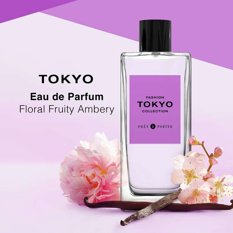 Prêt à Porter Tokyo Fruity Floral Eau de Parfum for Women, Cherry