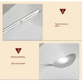 thumbnail image 2 of Wollet 999 Sterling Silver Spoon, Silver Tableware Health Gift., 2 of 5