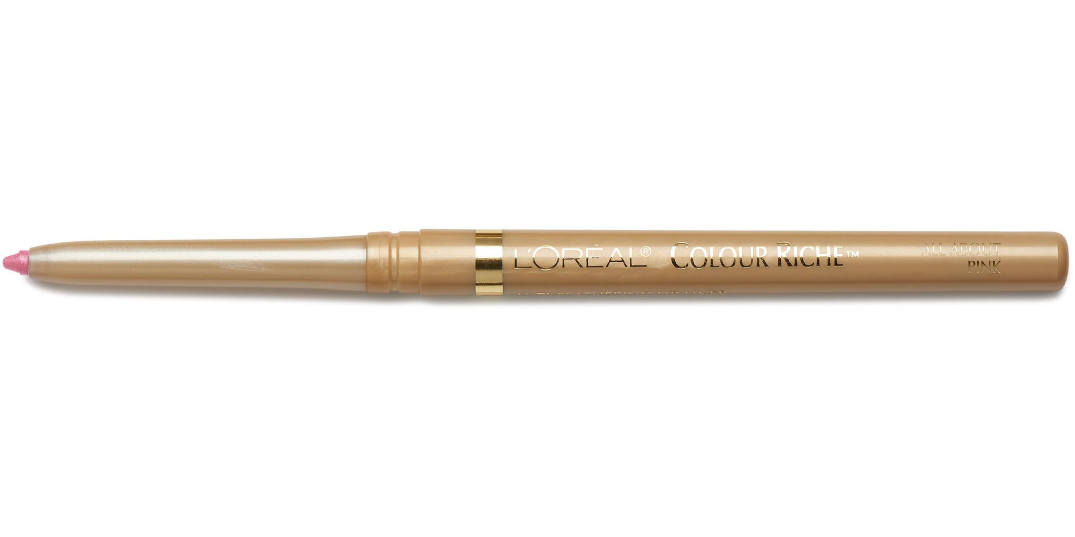 (2 pack) L'Oreal Paris Colour Riche Lip Liner, All About Pink