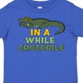 thumbnail image 4 of Inktastic In a While Crocodile with Cool Green Crock in Sunglasses Boys or Girls Toddler T-Shirt, 4 of 5