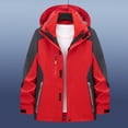 thumbnail image 1 of NTACZA Manteaux pour Hommes Décontractés Rouges 3 en 1 Imperméable à Capuche Doublure en Molleton Manteau de Neige Isolé Automne Manteaux pour Hommes,TTTG, 1 of 3
