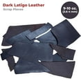 thumbnail image 2 of ELW 9-10 oz. 3.6-4mm Thickness, 8 LB Vegetable Tanned Leather Scraps, Dark Latigo, Cowhide Latigo Leather for Tooling, Holsters, Knife Sheath, Carving, Embossing, Stamping, 2 of 7