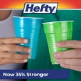 thumbnail image 4 of Party On Disposable Plastic Cups, Assorted, 16 Ounce, 100 Count, 4 of 6