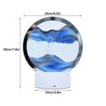 thumbnail image 4 of Moving Sand Art Desk Lamp 3d Art Hourglass Table Lamp Creative Art Bedroom Table Lamp, 4 of 5