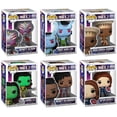 thumbnail image 2 of Funko Pop! Marvel What If? 6 pc Collectors Set W/ Infinity Ultron, Frost Giant Loki, Queen General Ramonda, Gamora with Blade of Thanos, Infinity Killmonger Reaching, Captain Carter Stealth Suit, 2 of 8