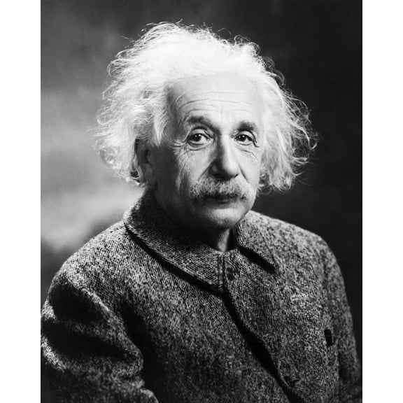 Print: Albert Einstein, 1879-1955