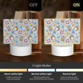 thumbnail image 3 of Cauagu Summer Time With Gnome for Rectangle Acrylic Night Light - Acrylic Modern Bedside Light with LED Light Lamp Base - Decorative Night Lamp for Restaurant Bar Cafe Shop, 3 of 9