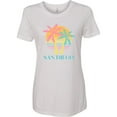 thumbnail image 3 of Inktastic San Diego California Beach Vacation Women's T-Shirt, 3 of 5