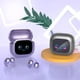 thumbnail image 1 of Audífonos Bluetooth HTC Ne32 Con Pantalla & IA Traductor En Tiempo Real., 1 of 5