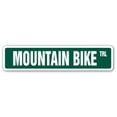 thumbnail image 1 of SignMission SS-Mountain Bike 4 x 18 in. Mountain Bike Street Sign, 1 of 10