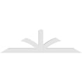 thumbnail image 4 of 72"W x 21"H x 4"D x 4"F, 7/12 Pitch, Richland Architectural Grade PVC Gable Bracket, 4 of 8