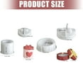 thumbnail image 3 of Versatile Heart Silicone Mould for Jewelry Making and Decorative Planters, 3 of 7