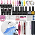 thumbnail image 4 of Juego de manicura con lámpara LED UV de 36/132W, juego de esmalte de uñas de Gel, Kit de herramientas de arte profesional, 4 of 4