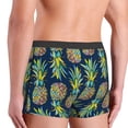 thumbnail image 5 of Disketp Colorful Pineapples Men'S Boxer Briefs,Soft And Breathable Cotton Underwear With Comfortflex Waistband, 5 of 8