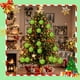 thumbnail image 4 of Herunwer Lime Green Furry Elf Christmas Tree Ornaments - Hanging Ball Ornaments for Christmas Party & Home Decorations, 4 of 9