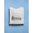 thumbnail image 3 of Atlanta City Roads Drawing Sweatshirt Women -Image by Shutterstock, Female 5X-Large, 3 of 4