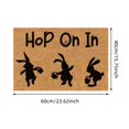 thumbnail image 3 of WIFKLSIIPG New Easter Bunny Door Mat Happy Easter Entryway Rug Welcome Mat for Home Foot Mat for Indoor Use, 3 of 7