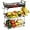 Black (3 Tier with Banana Hangers & Mesh Top), variant on PCS 3 Tier Fruit Basket with 2 Banana Hangers, Countertop Fruit Vegetable Basket Bowl for Kitchen Counter Metal Mesh Basket Fruits Stand Produce Holder Organizer for Onion Potato Bread Snack Veggie