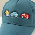 thumbnail image 6 of Zanarzt Toddler Boy Hat Car Trucker Hat Baseball Cap Boys Girls Embroidered Baseball Cap Cartoon Childrens Hat Light Blue,3-8 Years, 6 of 7