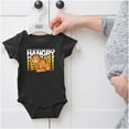 thumbnail image 5 of Funny Garfield Hangry Attitude Romper Boys or Girls Infant Baby Brisco Brands NB, 5 of 6