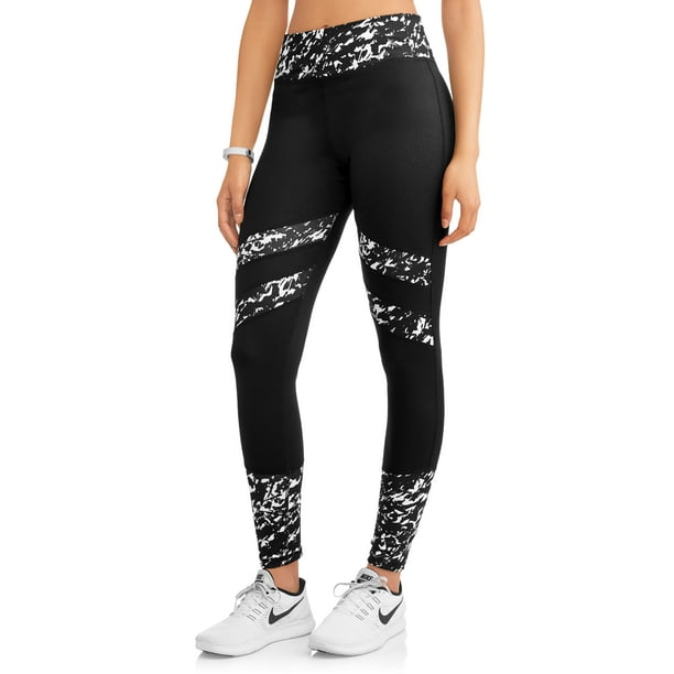 Danskin Now Women's Active Colorblock Performance Legging Walmart