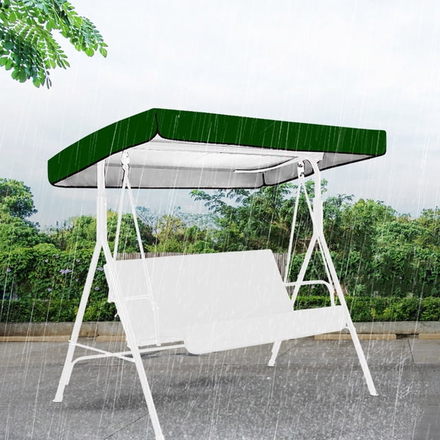 BotaniNest Outdoor Swing Cover Sun Shade Lightweight 210D Polyester Coating For Porch Patio Garden Swing