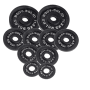 Body Solid - 105 lb Olympic Plates Weight Set