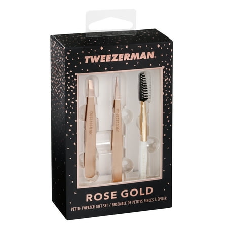 Tweezerman Rose Gold Petite Tweezer Set