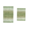 thumbnail image 2 of Home Weavers Gradation Rug Collection 100% Cotton Non-Slip Bathroom Rug Set Machine Washable Bathroom Rug-17"x24", Bath Rug- 21"x34", Sage Color 2 Piece Bath Rug set, 2 of 7
