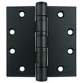 thumbnail image 4 of Commercial Grade Ball Bearing Hinge, 4-1/2 Inches, Square Corner, .134 Gauge, Polished Brass by Stone Harbor Hardware, 4 of 21