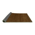 thumbnail image 2 of Ahgly Company Indoor Round Abstract Turquoise Blue Modern Area Rugs, 8' Round, 2 of 4