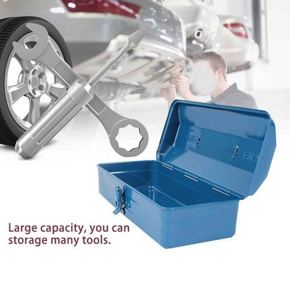 Multifunctional Tool Case Anti-Broken Metal Car Hardware Repair box Tool box Tool Storage Box