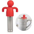 thumbnail image 1 of Tea Infuser Cute Tea Strainer for Loose Tea Fine Mesh Stainless Steel Tea Ball Steeper & Diffuser with SIlicone Lid for Tea Cup & Mug, 1 of 7