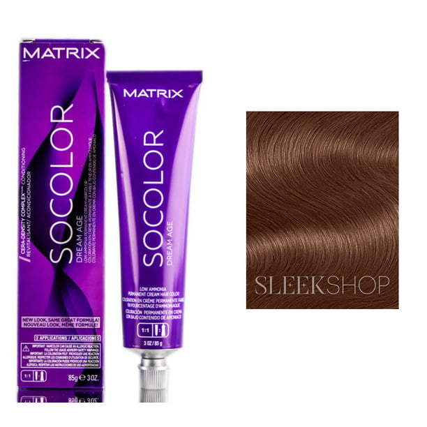 Matrix SoColor Dream Age Perm Cream Haircolor - 506M Light Brown Mocha -  