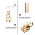 thumbnail image 2 of FONDOTIN Zipper Pulls Zinc Alloy Golden DIY Garment Accessories 10Pcs, 2 of 8