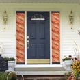 thumbnail image 5 of A Pair Of Decorative Banners 70.9×11.8in Can Be Reused And Easily Installed For Indoor Or Outdoor Or Anywhere Orange And Red Gold Marble, 5 of 7