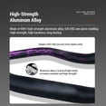 thumbnail image 4 of Handlebar 31.8MM Mountain Cycling Handlebar Aluminum Alloy Riser Handlebar 55MM Rise 780MM Length Cycling Bar with Matte Surface, 4 of 7