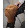 thumbnail image 3 of Gorra De Gamuza Unisex Talla Ajustable Marca Brunel Cafe Brunel Brown, 3 of 6