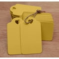 thumbnail image 4 of 100 Pcs Heart Punched Rectangular Hang Tag Wedding Favor Blank Tags with Free Natural Jute Twine - Colors Available, 4 of 8