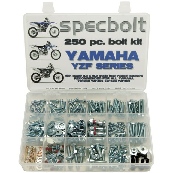 250pc Yamaha YZF 250 400 426 450 4 stroke MX kit