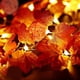 thumbnail image 4 of Decoración de otoño, 20 hojas artificiales Led, Hojas de arce, guirnalda que cae, decoración de luces, Halloween, Navidad, 4 of 5