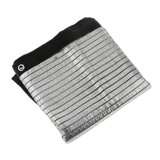 DOLITY Filet d'Ombrage en Aluminium Réfléchissant Couverture Pare-Soleil Protection Serre 3x1m