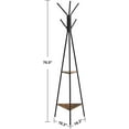 Coat Rack Stand, Coat Tree, Hall Tree Free Standing, Industrial Style