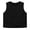 Black, variant on Baby Girls Boys Sherpa Fleece Vest Toddler Sleeveless Outerwear Jacket